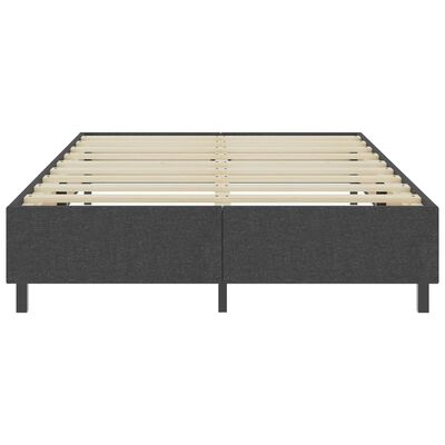 vidaXL sengestel til boxmadras 180x200 cm stof grå