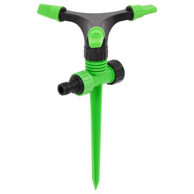 vidaXL roterende sprinklere 4 stk. 16x13,5x25,5 cm ABS og PP grøn sort
