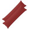 vidaXL Pudebetr&aelig;k 2 stk. HOUTEN Vinr&oslash;d 40 x 145 cm Polyester