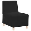 vidaXL sofastol uden arml&aelig;n 55 cm fl&oslash;jl sort