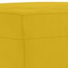 vidaXL sofas&aelig;t 3 dele velour gul