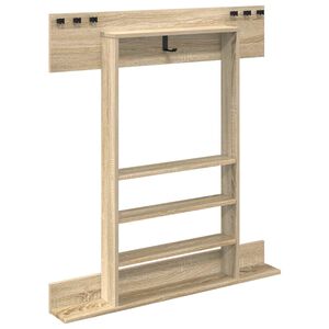 vidaXL Billardk&oslash; st&oslash;tter Konstrueret tr&aelig; 93 x 12 x 103 cm Sonoma-eg