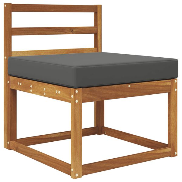 vidaXL Udend&oslash;rs Sofa Pude Antracit 60 x 60 x 8 cm Polyester