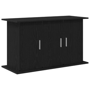 vidaXL akvariestativ sort egetr&aelig; 101x41x58 cm konstrueret tr&aelig;
