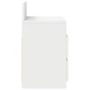 vidaXL sengebord med 2 skuffer 40x33x60 cm hvid