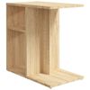 vidaXL sidebord 50x30x50 cm konstrueret tr&aelig; sonoma-egetr&aelig;sfarvet