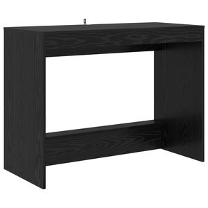 vidaXL Sengebord Sort eg Konstrueret tr&aelig; 100 x 45 x 75 cm