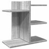 vidaXL hylde 42x21,5x42 cm konstrueret tr&aelig; gr&aring; sonoma-eg