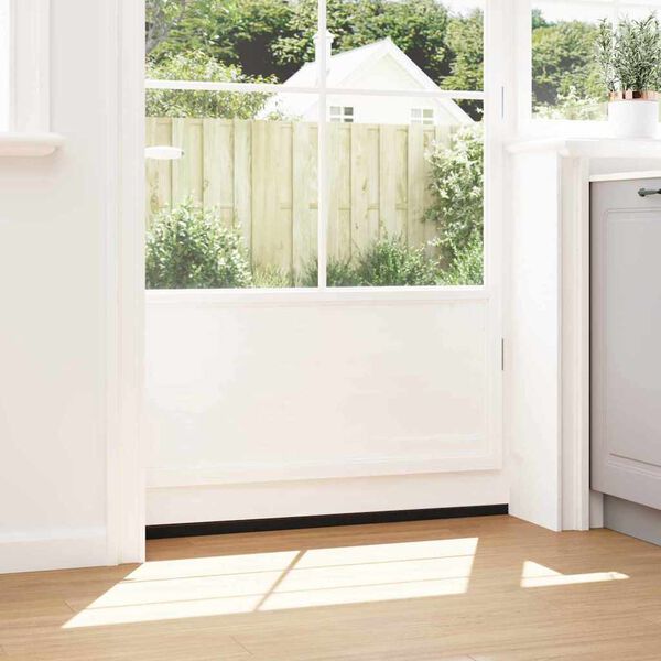 vidaXL Selvkl&aelig;bende d&oslash;rb&oslash;rstet&aelig;tninger 6 pcs Brun 100 cm