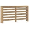 vidaXL radiatorskjuler 149x20x82 cm konstrueret tr&aelig; egetr&aelig;sfarve
