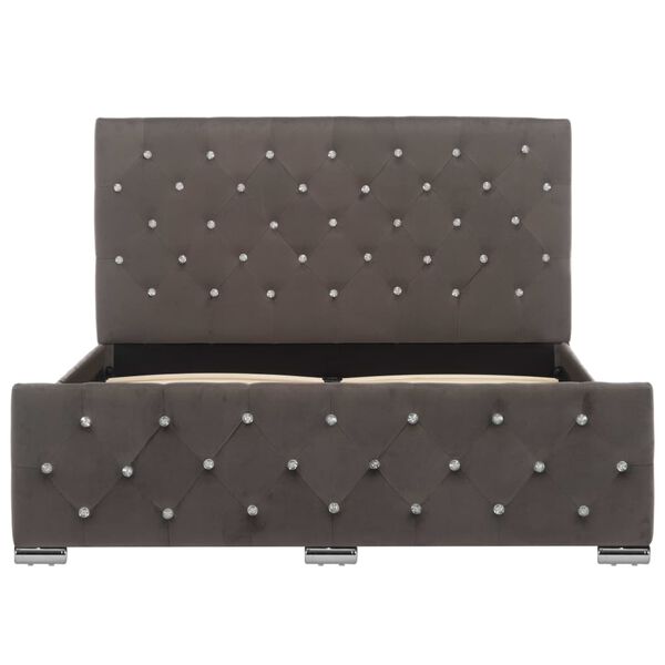 vidaXL sengestel 120x200 cm stof gr&aring;