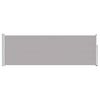 vidaXL sammenrullelig sidemarkise til terrassen 100 x 300 cm gr&aring;
