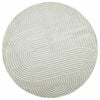 vidaXL Indend&oslash;rs og udend&oslash;rs t&aelig;ppe PALMERAS Gr&oslash;n &Oslash; 200 CM Polyester