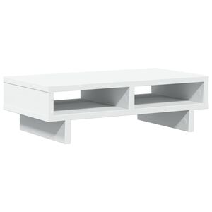 vidaXL sk&aelig;rmholder 50x27x15 cm konstrueret tr&aelig; hvid