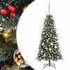 vidaXL Kunstigt juletr&aelig; med stativ Gr&oslash;n 120 cm PVC og plastik og st&aring;l