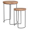 H&S Collection sideborde 2 stk. teak
