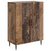 vidaXL Sideboard Gammelt tr&aelig; 66 x 34,5 x 89,5 cm Konstrueret tr&aelig;