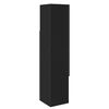 vidaXL Hj&oslash;rneskab Sort 32x32x140cm Konstrueret tr&aelig;