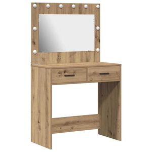 vidaXL Kl&aelig;deskab Artisan Egetr&aelig; 78,5 x 41 x 135 cm Konstrueret tr&aelig;