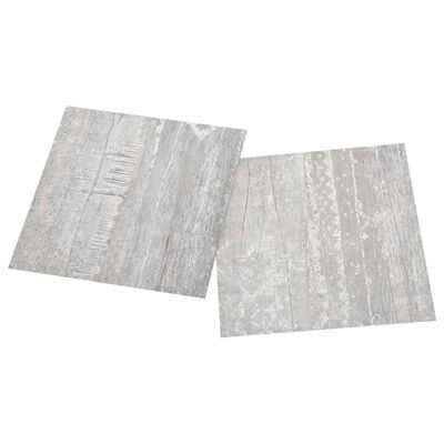 vidaXL selvklæbende gulvbrædder 20 stk. 1,86 m² PVC grå
