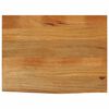 vidaXL bordplade 70x60x3,8 cm naturlig kant massivt mangotr&aelig;