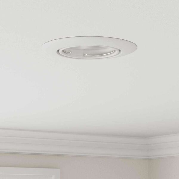 vidaXL Spotlight 6 pcs Hvid 9 x 9 x 2.5 cm Metal