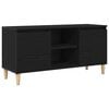 vidaXL TV-skab 102 x 35 x 50 cm Sort eg Konstrueret tr&aelig;