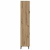 vidaXL Highboard Artisan Egetr&aelig; 69,5 x 34 x 180 cm Konstrueret tr&aelig;