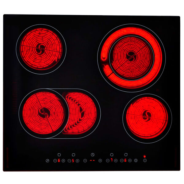 vidaXL keramisk kogeplade EUROKERA glas 6000-7200 W