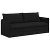 vidaXL Sofa 2 pcs Sort