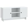 vidaXL TV-skab 102 x 34,5 x 50 cm Hvid Konstrueret tr&aelig;