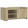 vidaXL sofabord 100x50x50 cm konstrueret tr&aelig; sonoma-eg