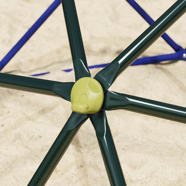 vidaXL Klatrekuppel Bl&aring; St&aring;l