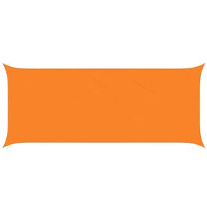 vidaXL Solskygge sejl Orange 6 x 2,5 m 100% polyester Oxford