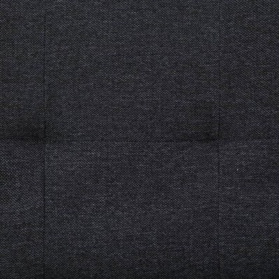 vidaXL sovesofa med to puder polyester mørkegrå