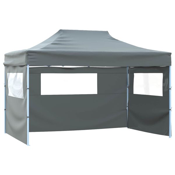 vidaXL Party Tent Antracit 291 x 431 x 315 cm Oxford stof