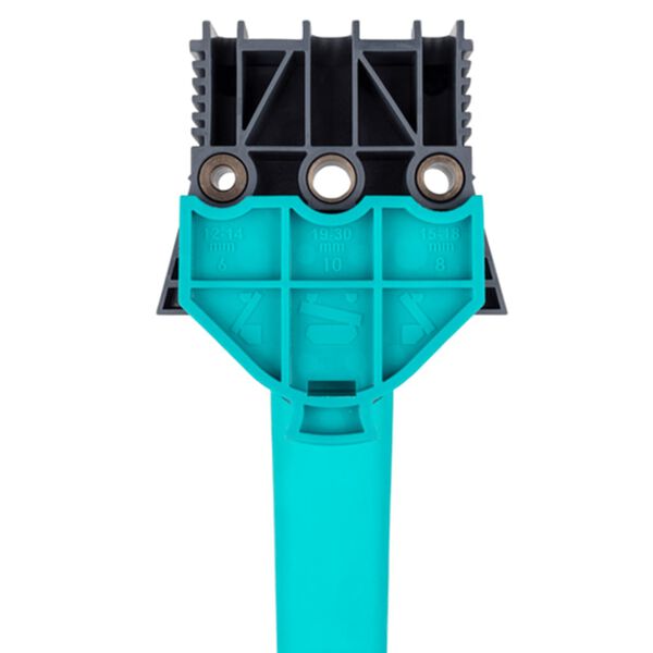 wolfcraft Dowelmaster dyvelstyr 6, 8, 10 mm 4640000