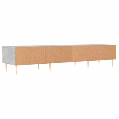 vidaXL tv-bord 150x36x30 cm konstrueret træ betongrå