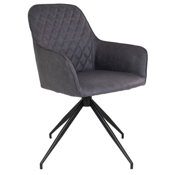 House Nordic drejelig spisebordsstol Ava m&oslash;rkegr&aring;