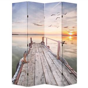 vidaXL foldbar rumdeler 160 x 170 cm s&oslash;motiv
