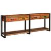vidaXL Konsolborde 2 stk. Flerfarvet 200 x 33 x 75 cm