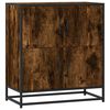 vidaXL skab 68x35x76 cm konstrueret tr&aelig; r&oslash;get egetr&aelig;sfarve