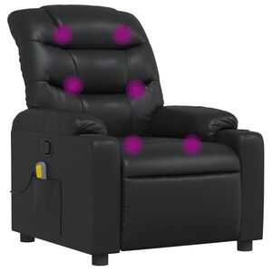 vidaXL massagestol kunstl&aelig;der sort