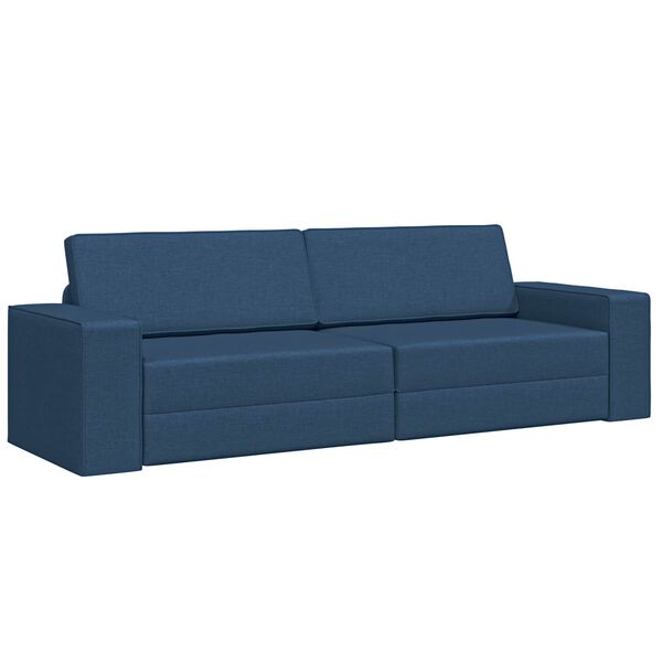 vidaXL Sovesofa M&oslash;rkebl&aring; 245 x 78 x 77 cm Stof