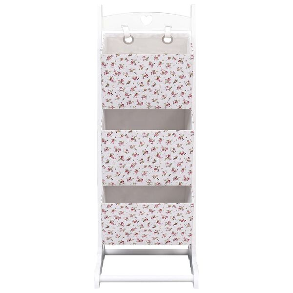 vidaXL kurvestativ 3 niveauer 35 x 35 x 102 cm blomsterm&oslash;nster tr&aelig;