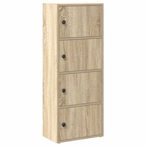 vidaXL bogreol 40x24x102 cm konstrueret tr&aelig; sonoma-eg