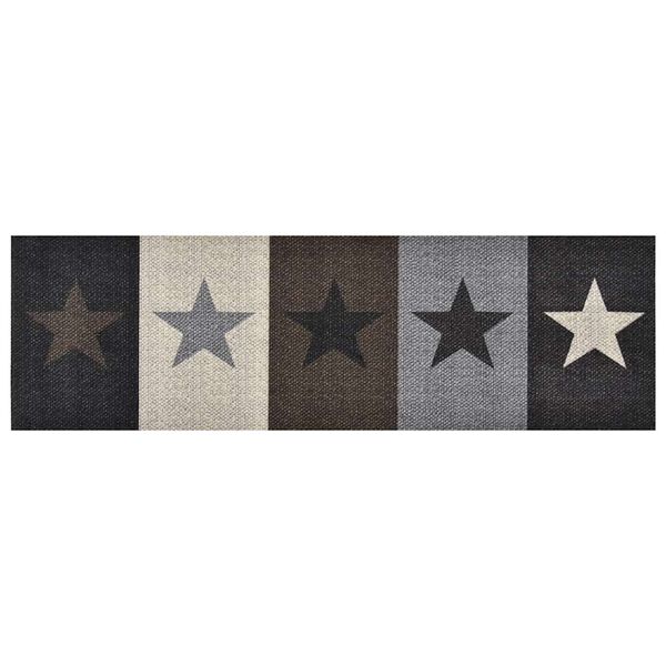 vidaXL k&oslash;kkenm&aring;tte 45x150 cm vaskbar stjernem&oslash;nster