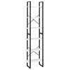 vidaXL opbevaringsreol 60x30x210 cm massivt fyrretr&aelig; hvid