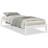 vidaXL ekstra lang sengeramme uden madras 100x210 cm massivt fyrretr&aelig;