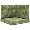 vidaXL Udend&oslash;rs Sofa Pude Polyester Bladdesign 60 x 60 cm Bladdesign